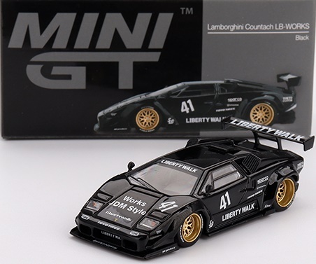 LAMBORGHINI COUNTACH LB- Works 2024 MGT01081 MiniGT 1:64 czarny > MiniGT